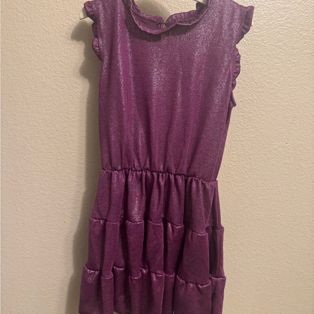 T2Love Tierred Knit/Rib Dress
